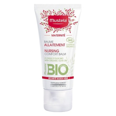 Mustela Nursing Comfort Balm, Soothing Nipple Cream For Mother, Fragrance-Free 30ml