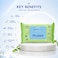 Mustela Compostable Cleansing Wipes With Avocado 60 Wipes