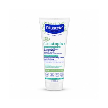 Mustela Stelatopia+ Lipid Replenishing Anti Itching Cream 150ml