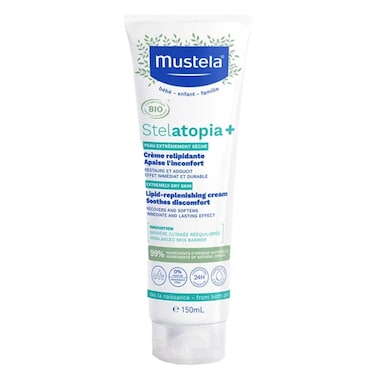 Mustela Stelatopia + Lipid Replenishing Baby Cream For Extremely Dry Skin&nbsp;150ml