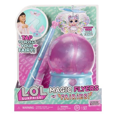 L.O.L. Surprise! Magic Flyers Fairies Snowflake Flying Doll Set