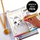 Rainbow High Secret Journal- Fashion Journal With Lock, Activity Book, Pen, And Necklace Charm To Unlock Your Creative Ideas, Kids 6-12 Years, Multi Color