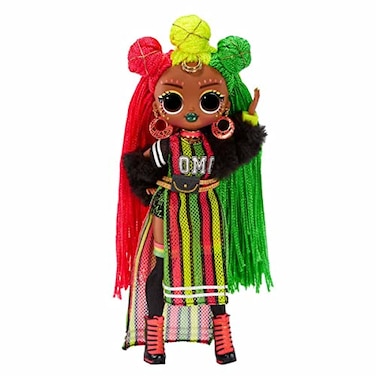 L.O.L. Surprise! Omg Queens Sways Fashion Doll with 20 S Including Outfit and Accessories For Fashion Toy Girls Ages 3 and Up, 10 Inch Doll, Multicolor