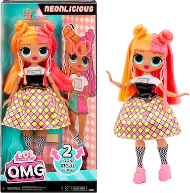 Lol Surprise Omg Neonlicious Fashion Doll with Multiple Surprises Including Transforming Fashions and Fabulous Accessories Toy For Girls &ndash; Great Gift For Kids