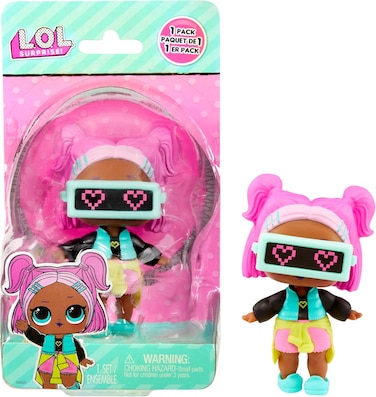 Lol Surprise Tots Doll, V.R.Q.T. with Stylish Outfit &amp; Accessories, Collectible Mini Fashion Doll Toy For Girls, Fun Gift For Kids, Ages 3+