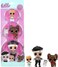 Lol Surprise Mini Dolls Set Pack Of 3, Beatnik Babe with White Hair, Brown Darling Doggie, Lil Kick Blonde, Collectible Surprise Doll Gift Set with Accessories For Kids, Age 3+