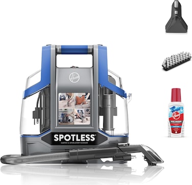Hoover Spotless Portable Spot Cleaner, Powerful Suction, Dual Tank System, For Carpet, Upholstery &amp; Car Interiors (CDCW-CSME)