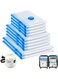 Pack Travel Vacuum Storage Bags With Electric Pump, Vacuum Seal Bags for Clothing, Vacuum Sealer Bags for Luggage, Travel Essentials