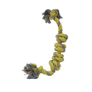 Plush Pet Dancing Rope -Yellow