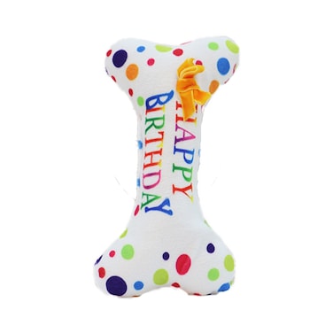 Plush Pet Celebration Bones