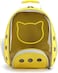 Petstranaut BackPack Bobble Cat Face Yellow