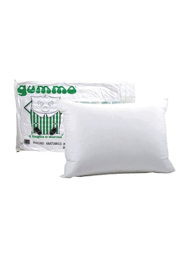 Simple Solid Sleeping Bed Pillow Cotton White 45x66cm