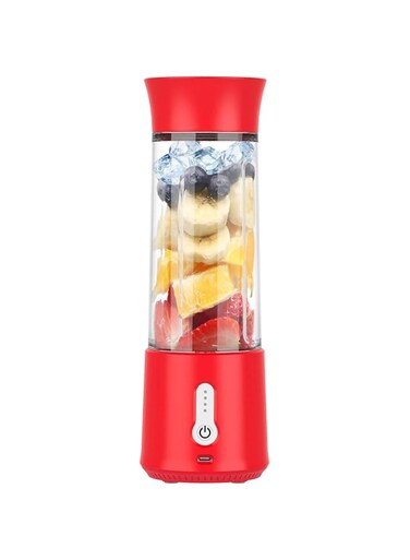 STAYOUNG Portable Blender - Smoothie Blender, Portable Juicer Blender Smoothie Maker, Mini blender, High Speed 6-Blades for Office, Home,Travel, Baby Food Blender, 500ML (Red)