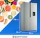 Westpoint 570L Gross/ 500L Net capacity Side By Side Refrigerator With Water Dispenser, No Frost Technology with Twin Cooling, Recessed Handle, Energy Efficient, Stainless Steel Finish Model WSKN-5517-ER