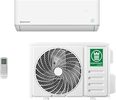 Westpoint 2 Ton Split Air Conditioner, 24000BTU, Inverter Compressor, I FEEL function, Gold Fins, Auto Restart,4 Way Swing, White Color, One Year Warranty - WIT-2423LTYS ( No Installation)