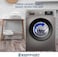 Westpoint 8Kg Front Load Washing Machine, Fully Automatic, 1200 RPM, 15 Easy Washing Programs, Quick Wash in 15 minutes, LED Control Panel, Remaining Time Display, WMT-81222S -SILVER