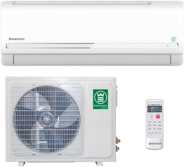 Westpoint 2 Ton Split Air Conditioner With INVERTER COMPRESSOR, 24000 BTU, I FEEL Function, Gold Fins, 4 Way Swing,Auto Restart, White Color   -WIN-2424LTYA (No Installation)