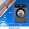 Westpoint 7KG Front Load Washing Machine Fully Automatic with INVERTER MOTOR, 1400 RPM, 16 Easy Washing Programs, Delay Start, Quick Wash in 15 Min, Led Control Panel WMT-714A25S Silver