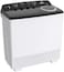 Westpoint 28Kg Twin Tub Semi-Automatic Washing Machine, with Air Dry, Transparent &amp; Removable Lids WTX-2824