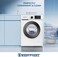 Westpoint 6KG Front Load Washing Machine Fully Automatic with Inverter Motor, 1000 RPM, 16 Easy Washing Programs, Delay Start, Quick Wash in 15 Min, Led Control Panel WMT-610B25 White