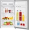 Westpoint 130Ltrs, Single Door Mini Refrigerator, Compact Small Size Fridge with Separate Freezer Compartment-WROH-1425ES (St. Steel finish)