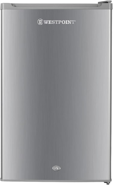 Westpoint  Single Door Refrigerator 182Ltrs Gross/Net 121L, Lock &amp; Key, LED Light, Glass Shelves, Vegetable Drawer, Freezer Compartment- WROH-1825ES   Ideal for Small Spaces, Kitchen, Bedroom, Office