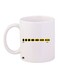 Batman Logo Printed Coffee Mug White/Black/Yellow