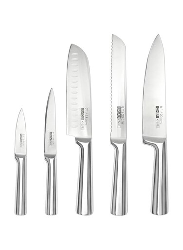 KAPEICamper Knife Set, Kitchen Knives 5 Piece sets for Chef Dishwasher Safe Steel Stainless Cooking (5 Piece)
