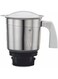 Preethi Medium Mixer Jar for Eco Twin, Eco Plus, Nitro and Blue Leaf, 1-Liter, Silver