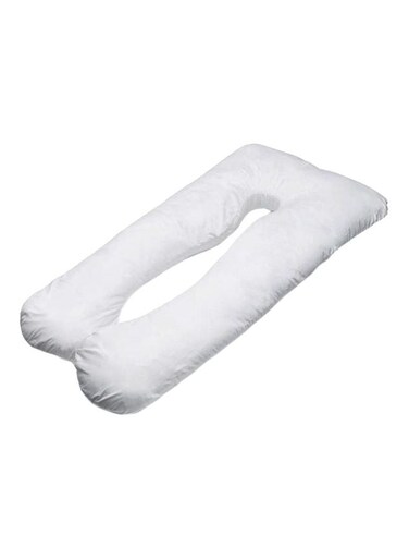 Maternity Pillow Cotton White 140x80cm