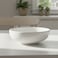 Cuisine Art EFE Bone China Bowl 5.5 Inch (Set of 6)   Premium White Round Bowl (14 x 14 x 5 cm)   Lightweight Bone China Bowls for Soup, Cereal, Snacks, Desserts &amp; Daily Dining