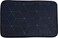 Ultra-Absorbent Memory Foam Bath Mat &ndash;40x60cm Ultra-Absorbent Black Bathroom Rug with Non-Slip Backing &ndash; Quick-Dry Plush 3D Geometric Pattern Decorative Floor Mat