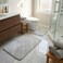 Premium 2-Piece Memory Foam Bath Mat Set &ndash; 50x80cm Large Bathroom Rug &amp; Matching U-Shaped Contour Mat &ndash; Non-Slip, Quick-Dry &amp; Absorbent Plush Floor Mats for Shower &amp; Toilet