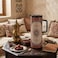 Cuisine Art Hobby Lobby 1.0L Arabic Design Vacuum Flask &ndash; Insulated Thermal Coffee &amp; Tea Carafe &ndash; 24 Hours Hot &amp; Cold Retention &ndash; Leak-Resistant Beverage Jug with Ergonomic Handle