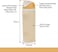 Cuisine Art Insulated Stainless Steel Water Bottle with 2-Way Straw Lid &ndash; 18/8 Pro-Grade Vacuum Flask &ndash; Leakproof Sports Bottle with Sip Straw &amp; Direct Swig Spout &ndash; 100% BPA-Free &ndash; 560ml, Beige