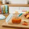 Cuisine Art 140ml Square Glass Food Storage Container &ndash; Airtight Leak-Proof Locking Lid &ndash; Premium Borosilicate Small Glass Jar for Spices &amp; Sauces &ndash; Stackable &amp; Space-Saving Kitchen Organizer