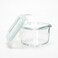 Cuisine Art 140ml Square Glass Food Storage Container &ndash; Airtight Leak-Proof Locking Lid &ndash; Premium Borosilicate Small Glass Jar for Spices &amp; Sauces &ndash; Stackable &amp; Space-Saving Kitchen Organizer