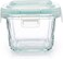 Cuisine Art 140ml Square Glass Food Storage Container &ndash; Airtight Leak-Proof Locking Lid &ndash; Premium Borosilicate Small Glass Jar for Spices &amp; Sauces &ndash; Stackable &amp; Space-Saving Kitchen Organizer