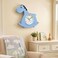 Cuisine Art Magical Horse Wall &amp; Table Clock &ndash; Silent Non-Ticking Sweep Movement &ndash; 3D Cloud &amp; Star Design for Kids Room &ndash; Standing or Hanging D&eacute;cor Nursery Clock &ndash; Blue