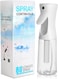 Cuisine Art 300ml Continuous Mist Spray Bottle, Ultra-Fine Sprayer with Automatic Booster Airless Design, Leak-Proof For Hair Styling, Skin Care, Make-Up, Plants, Cleaning &amp; Fitness White