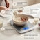 Cuisine Art Digital Kitchen Scale &ndash; High-Precision Electric Food Scale &ndash; Silver Stainless Steel &ndash; Slim 1.7cm Design with Backlit LCD Display &ndash; Multi-Unit Measurement for Baking &amp; Cooking