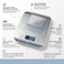 Cuisine Art Digital Kitchen Scale &ndash; High-Precision Electric Food Scale &ndash; Silver Stainless Steel &ndash; Slim 1.7cm Design with Backlit LCD Display &ndash; Multi-Unit Measurement for Baking &amp; Cooking