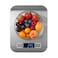 Cuisine Art Digital Kitchen Scale &ndash; High-Precision Electric Food Scale &ndash; Silver Stainless Steel &ndash; Slim 1.7cm Design with Backlit LCD Display &ndash; Multi-Unit Measurement for Baking &amp; Cooking