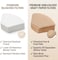 Cuisine Art 100-Piece Unbleached Coffee Filter Papers &ndash; Natural Wood Pulp V60 Cone Filters &ndash; Disposable Paper for Pour Over Drippers &ndash; Fits 2-4 Cups &ndash; Chemical-Free &amp; Biodegradable (Beige)