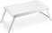 Cuisine Art 2-in-1 Foldable Bamboo Bed Tray Table &ndash; 30x50cm Portable Laptop Desk &amp; Serving Tray with Handles &ndash; Dual-Purpose Breakfast in Bed Stand &ndash; Space-Saving Sustainable Wood Design