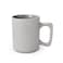 Cuisine Art Stoneware ZOE 4PCS Mug Set   385 ML Grey Coffee Mug Set   Durable Coffee Cup Set for Home &amp; Office   Cups for Cappuccino, Latte, Tea &amp; Cocoa Restaurant Coffee Mugs