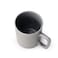 Cuisine Art Stoneware ZOE 4PCS Mug Set   385 ML Grey Coffee Mug Set   Durable Coffee Cup Set for Home &amp; Office   Cups for Cappuccino, Latte, Tea &amp; Cocoa Restaurant Coffee Mugs