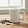 Cuisine Art Stoneware ZOE 4PCS Mug Set   385 ML Off White Coffee Mug Set   Durable Coffee Cup Set for Home &amp; Office   Cups for Cappuccino, Latte, Tea &amp; Cocoa Restaurant Coffee Mugs