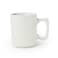 Cuisine Art Stoneware ZOE 4PCS Mug Set   385 ML Off White Coffee Mug Set   Durable Coffee Cup Set for Home &amp; Office   Cups for Cappuccino, Latte, Tea &amp; Cocoa Restaurant Coffee Mugs