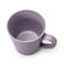 Cuisine Art EVE Stoneware Coffee Mug Set of 4 &ndash; 300 ML Lavender Cups   Stylish Ribbed Mug Set for Coffee, Tea &amp; Hot Chocolate   Home, Office &amp; Restaurant Use